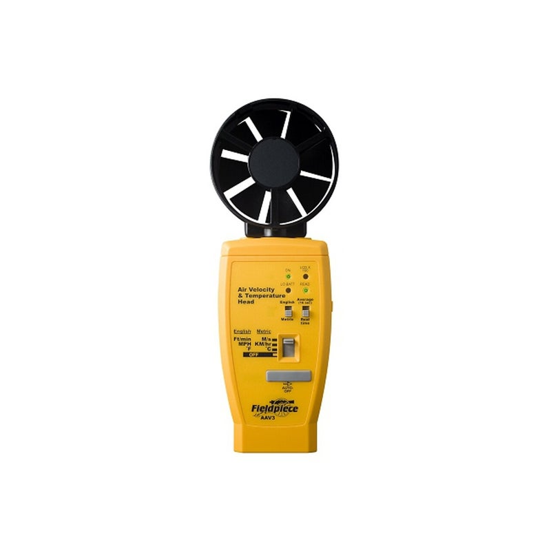 Fieldpiece AAV3 Anemometer Air Velocity and Temperature Accessory Head